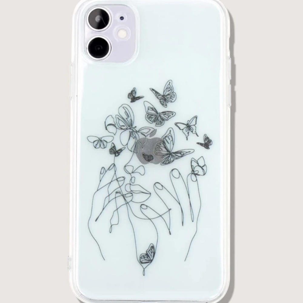 Abstract butterfly phone case - NWT - Picture 2 of 3
